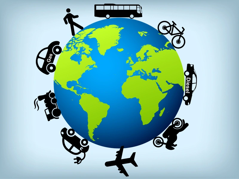 Choose sustainable transportation modes 