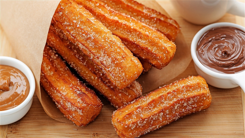 •Churros (Mexico and United States) Image credit-Mashed