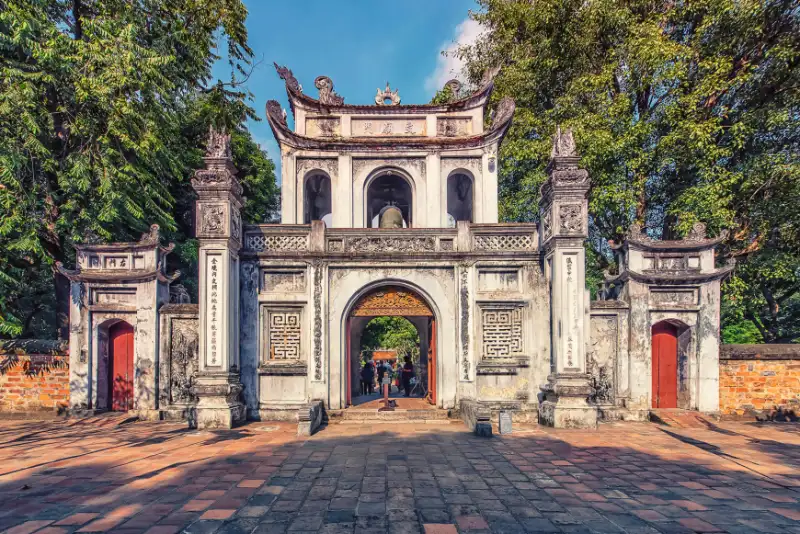 Historical sites in Hanoi 