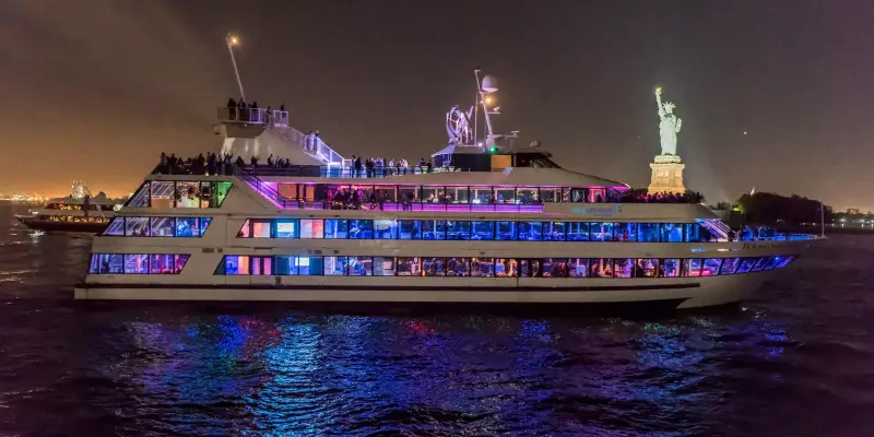 Hornblower Infinity's New Year's Eve party