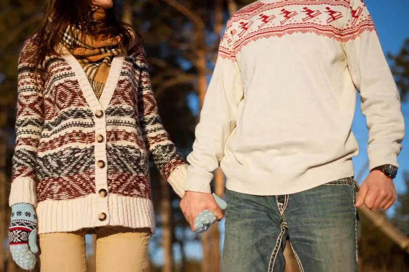 Knit Sweater + Jeans/Pants