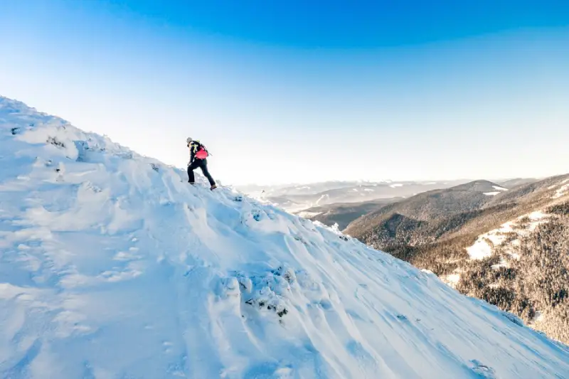 Ice climbing 